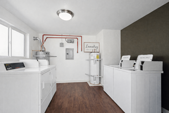 On-site laundry center
